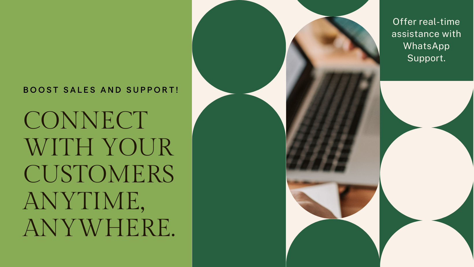 Boost Sales & Support with WhatsApp