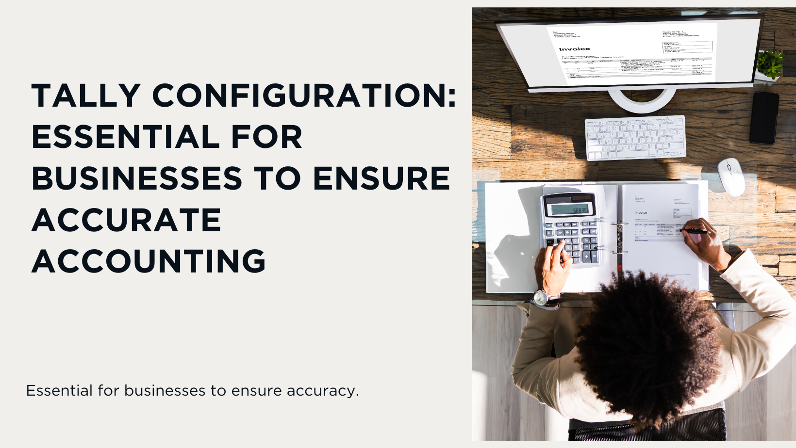 Streamlining Business Operations: The Vital Role of Tally Configuration